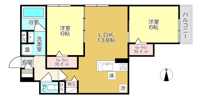 伏見駅 徒歩7分 構造:軽量鉄骨造